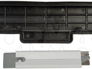 Dorman Cabin Air Filter Cover, OE Solutions™, Plastic, Black, 8-3/4 Inch Length X 0.05 Inch Depth X 1.9 Inch Width – 259-101