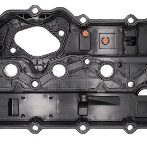 Dorman Valve Cover, OE Solutions™, 16.8 Inch Length X 9.4 Inch Width X 2.8 Inch Height, Without Baffle, Black, Plastic, Single – 263-263