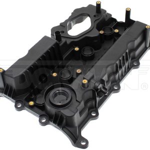 Dorman Valve Cover, OE Solutions™, 16.8 Inch Length X 9.4 Inch Width X 2.8 Inch Height, Without Baffle, Black, Plastic, Single – 263-263