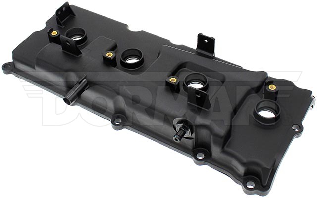 Dorman Valve Cover, OE Solutions™, 16.54 Inch Length, Without Oil Filler Cap, Without Breather Cap, Without Baffle, Smooth Top – 263-314