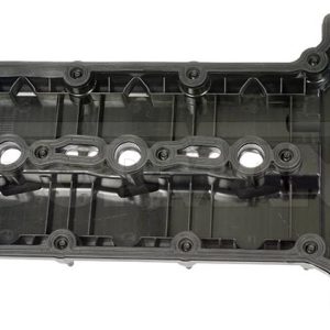 Dorman Valve Cover, OE Solutions™, 15-1/2 Inch Length X 10-1/2 Inch Width X 5 Inch Height, With Baffle, Smooth, Black, Plastic, Single – 264-225