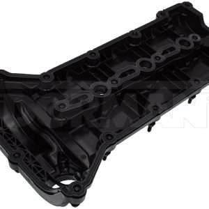 Dorman Valve Cover, OE Solutions™, 18 Inch Length X 10 Inch Width X 3 Inch Width, With Baffle, Smooth, Black, Plastic, Single, With Gasket – 264-289
