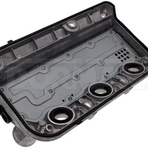 Dorman Valve Cover, OE Solutions ™, 3.6 Inch Height, Without Oil Filler Cap, Without Baffle, Natural, Aluminum, Single – 264-491