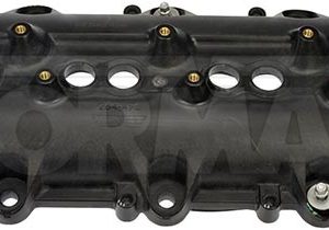 Dorman Valve Cover, OE Solutions™, 8 Inch Height, Without Baffle, Black, Plastic, Single – 264-495