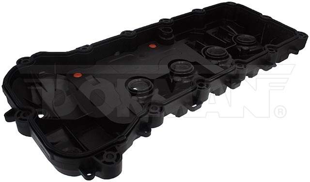 Dorman Valve Cover, OE Solutions ™, 23.54 Inch Length X 11-3/4 Inch Width X 2-3/4 Inch Height, Without Baffle, Black, Plastic, Single – 264-737