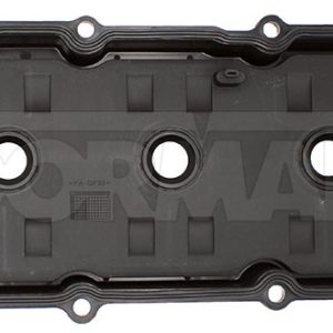 Dorman Valve Cover, OE Solutions™, 14.2 Inch Length X 8 Inch Width X 3-1/2 Inch Width, With Baffle, Smooth, Black, Plastic, Single – 264-747