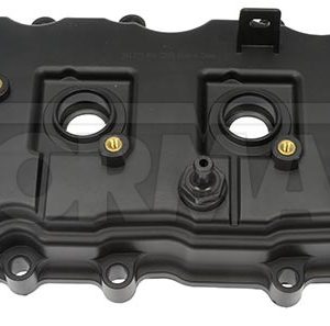 Dorman Valve Cover, OE Solutions™, 4 Inch Overall Height, Without Baffles, Black, Plastic, Single – 264-773