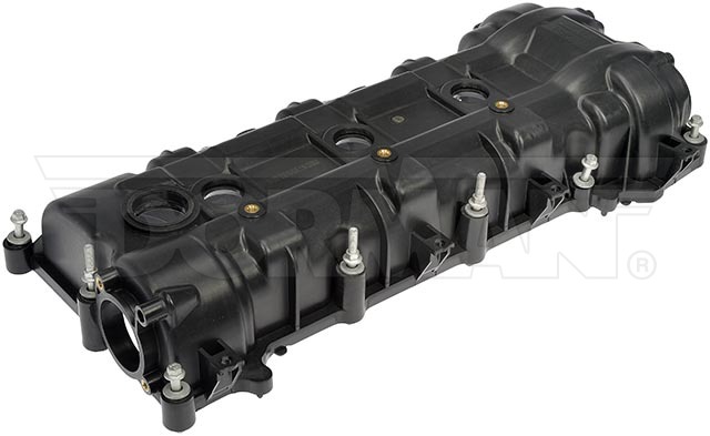 Dorman Valve Cover, OE Solutions™, 4 Inch Height, Without Baffle, Black, Plastic, Single – 264-938