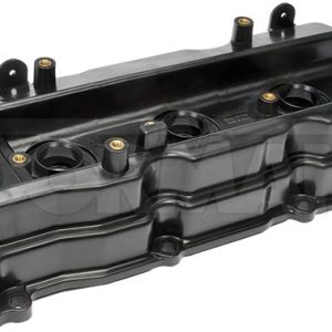 Dorman Valve Cover, OE Solutions™, 4.5 Inch Height, Without Oil Fill Hole, Black, Plastic, Single, With Valve Cover/ Gasket – 264-985
