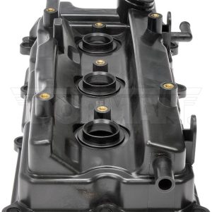 Dorman Valve Cover, OE Solutions™, 4.5 Inch Height, Without Oil Fill Hole, Black, Plastic, Single, With Valve Cover/ Gasket – 264-985
