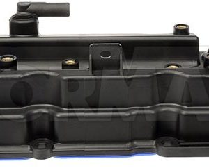 Dorman Valve Cover, OE Solutions ™, 18-1/2 Inch Length X 8-1/4 Inch Width X 4-1/2 Inch Height, With Baffles, Black, Plastic, Single – 264-995