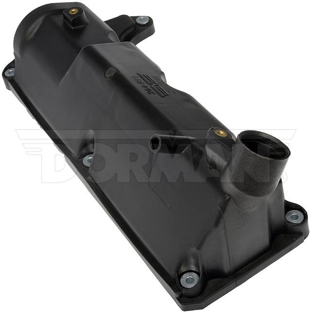 Dorman Valve Cover, OE Solutions ™, 6 Inch Height, Without Oil Filler Cap, Without Baffle, Black, Plastic, Single – 264-999