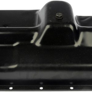 Dorman Auto Trans Oil Pan, OE Solutions™, Black, Steel, With Drain Plug – 265-805