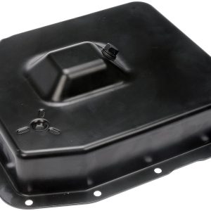 Dorman Auto Trans Oil Pan, OE Solutions ™, Black, Steel, With Drain Plug – 265-813