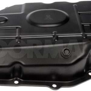 Dorman Auto Trans Oil Pan, OE Solutions ™, Black, Steel, With Drain Plug – 265-818