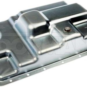 Dorman Auto Trans Oil Pan, OE Solutions ™, Silver, Steel, With Drain Plug – 265-822