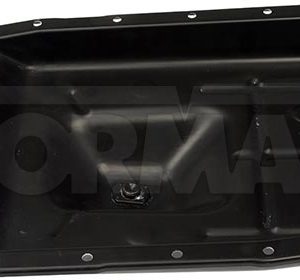 Dorman Auto Trans Oil Pan, OE Solutions™, 6.2 Liter Capacity, Black, Steel, With Drain Plug – 265-899