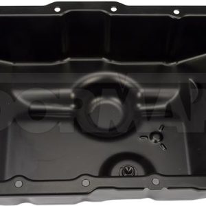 Dorman Auto Trans Oil Pan, OE Solutions™, 4.72 Quarts Capacity, Black, Steel, With Drain Plug – 265-901