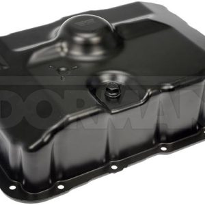 Dorman Auto Trans Oil Pan, OE Solutions™, 4.72 Quarts Capacity, Black, Steel, With Drain Plug – 265-901
