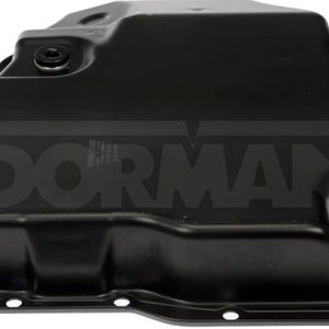 Dorman Auto Trans Oil Pan, OE Solutions™, 10 Quarts Capacity, Black, Steel, With Drain Plug – 265-905