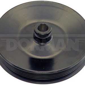 Dorman Power Steering Pump Pulley, OE Solutions ™, Serpentine Belt Type, Black, Steel – 300-005