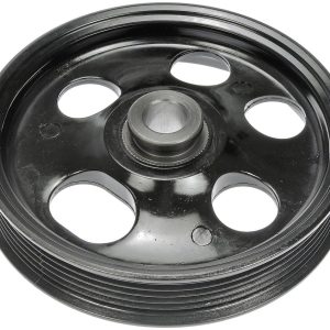 Dorman Power Steering Pump Pulley, OE Solutions™, 6 Groove Serpentine Belt, Black, Composite – 300-008