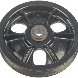 Dorman Power Steering Pump Pulley, OE Solutions ™, 6 Groove Serpentine Belt, Black, Composite – 300-101