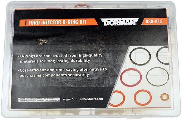 Dorman O-Ring Assortment, OE Solutions ™, Rubber/ Copper/ Steel, Tray – 030-013