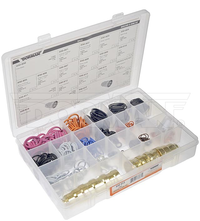 Dorman O-Ring Assortment, OE Solutions ™, Rubber/ Copper/ Steel, Tray – 030-013