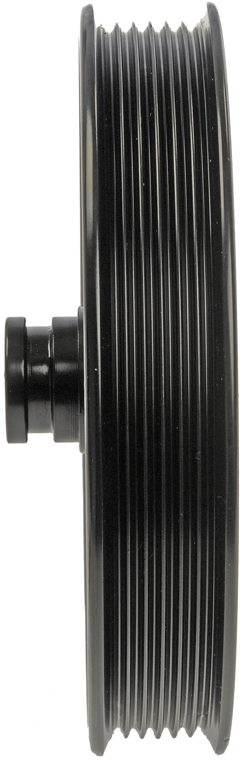 Dorman Power Steering Pump Pulley, OE Solutions™, 6 Groove Serpentine Belt, Black, Steel – 300-200