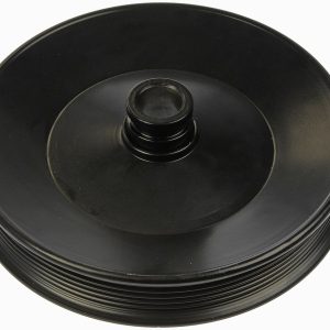 Dorman Power Steering Pump Pulley, OE Solutions™, 6 Groove Serpentine Belt, Black, Steel – 300-200