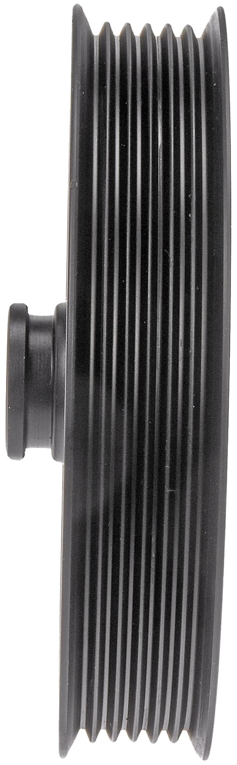 Dorman Power Steering Pump Pulley, OE Solutions™, 6 Groove Serpentine Belt, Black, Steel – 300-202