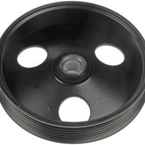 Dorman Power Steering Pump Pulley, OE Solutions ™, 6 Groove Serpentine Belt, Black, Steel – 300-301