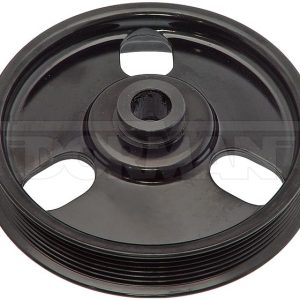Dorman Power Steering Pump Pulley, OE Solutions ™, Serpentine Belt Type, Black, Composite – 300-305