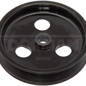 Dorman Power Steering Pump Pulley, OE Solutions ™, 7 Groove Serpentine Belt, Black, Composite – 300-306