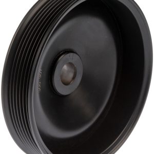 Dorman Power Steering Pump Pulley, OE Solutions ™, 7 Groove Serpentine Belt, Black, Steel – 300-307
