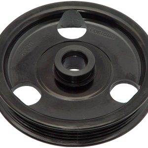 Dorman Power Steering Pump Pulley, OE Solutions ™, 4 Groove Serpentine Belt, Black, Composite – 300-311