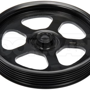 Dorman Power Steering Pump Pulley, OE Solutions ™, 6 Groove Serpentine Belt, Silver, Steel – 300-333