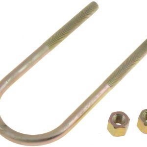 Dorman Leaf Spring Axle U Bolt, 6-1/2 Inch Inside Length, 2-1/2 Inch Inside Width, 7/16 Inch Thread Size, Round, With 2 Nuts – 35602