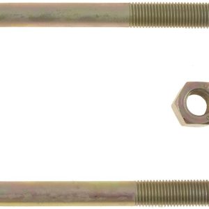 Dorman Leaf Spring Axle U Bolt, 6-1/2 Inch Inside Length, 2-1/2 Inch Inside Width, 7/16 Inch Thread Size, Round, With 2 Nuts – 35602