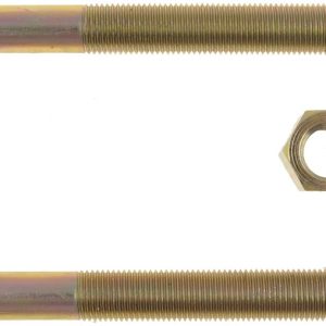 Dorman Leaf Spring Axle U Bolt, 6 Inch Inside Length, 2-1/16 Inch Inside Width, 1/2 Inch Thread Size, Square, With 2 Nuts – 35612