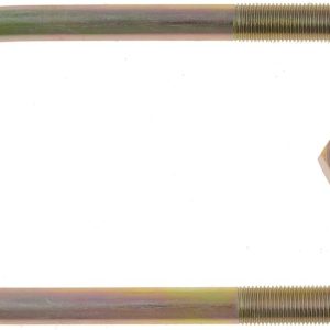 Dorman Leaf Spring Axle U Bolt, 7-1/2 Inch Inside Length, 3-1/8 Inch Inside Width, 1/2 Inch Thread Size, Round, With 2 Nuts – 35623