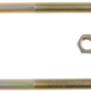 Dorman Leaf Spring Axle U Bolt, 7-3/4 Inch Inside Length, 3 Inch Inside Width, 9/16 Inch Thread Size, Round, With 2 Nuts – 35639