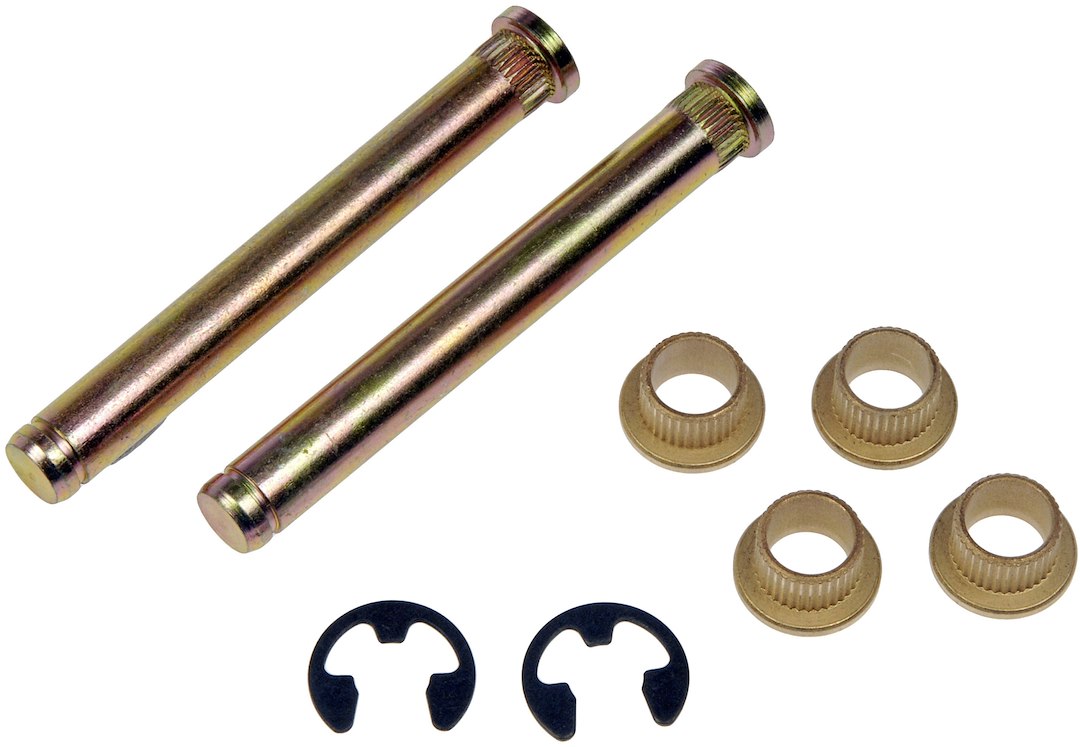 Dorman Hinge Pin and Bushing Kit, Carded, Single, With 2 Pins/ 4 Bushings and 2 Clips – 38467
