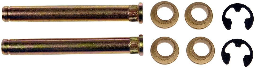 Dorman Hinge Pin and Bushing Kit, Carded, Single, With 2 Pins/ 4 Bushings and 2 Clips – 38467