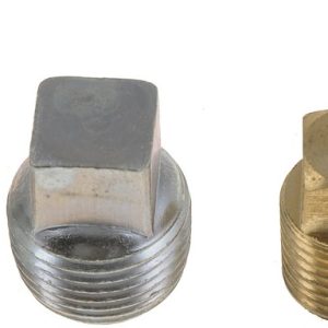 Dorman Fitting Plug/ Fitting Cap, Brass, Single, Clamshell – 40082