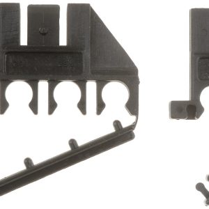 Dorman Spark Plug Wire Separator, One Short Wire Clip Loom/ One Long Wire Clip Loom, Black, Plastic – 40284