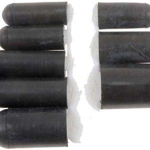 Dorman Vacuum Cap, Contains One 5/32 Inch/ One 7/32 Inch/ One 5/16 Inch/ One 3/8 Inch/ Two 3/16 Inch/ Two 1/4 Inch, Black, Rubber, Card of 8 – 41050