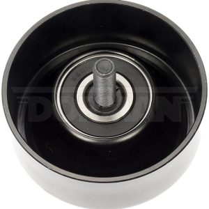 Dorman Drive Belt Idler Pulley, Techoice, Aluminum, V-Belt Pulley, 75 Millimeter Outside Diameter, Boxed – 419-471