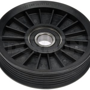 Dorman Drive Belt Idler Pulley, Techoice, Serpentine Belt Type, Plastic, 112.5 Millimeter Diameter – 419-642